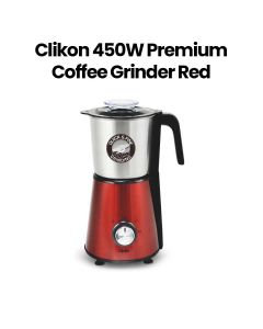 Clikon Premium Coffee Grinder 450W – Red |CK2287-RED