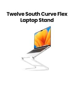 Twelve South Curve Flex Adjustable Laptop Stand – White |TS-12-2202