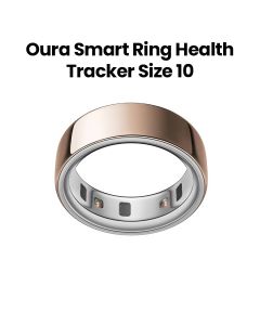 Oura Ring 4 Smart Ring Health Activity Tracker – Rose Gold (Ring Size 10) | JZ90-54219-10
