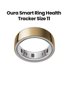 Oura Ring 4 Smart Ring Health Activity Tracker – Gold (Ring Size 11) | JZ90-54216-11