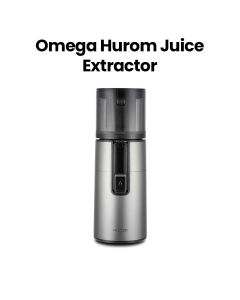 Omega Hurom Juice Extractor Slow Juicer – Titanium Grey | H400TG 