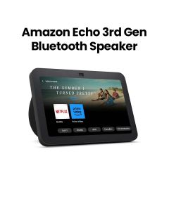 Amazon Echo Show 8 (3rd Gen) HD Smart Display with Alexa & Spatial Audio – Charcoal | Model: ECHO SHOW 8-CHARCOAL