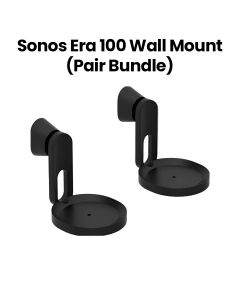 Sonos Era 100 Wall Mount Pair – Black | ERA100-WALLPAIR-BLK
