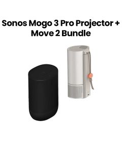 Sonos Ultimate Entertainment Duo Mogo 3 Pro Projector & Move 2 Speaker – Black & Cream |MOVE2+MOGO 3