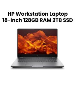 HP ZBook Fury Workstation Laptop 18-inch WQXGA Core Ultra 9 RTX Pro 5000, 128GB RAM 2TB SSD, Silver | Fury G1I