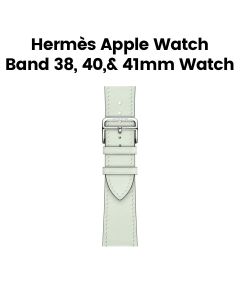 Hermès Apple Watch Band 42mm for 38/40/41mm Cases | Vert Peppermint Single Tour