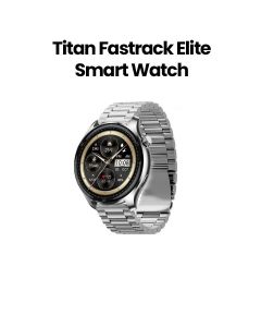 Titan Fastrack Elite Smart Watch 1.43″ HD Round Display Health Suite – Silver | 38172SM01