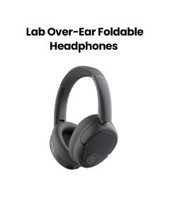 JLab Over-Ear Foldable Headphones BT 5.3, 70+H Playtime, Spatial Audio – Graphite | HBJLUXANCRGPH62