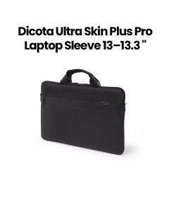 Dicota Ultra Skin Plus Pro Laptop Sleeve 13–13.3″ – Black | D31102