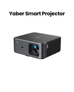 Yaber Smart Projector 800 ANSI Lumens, 1080P, JBL Dual 10W, Dolby, Auto Focus – Black | K2S