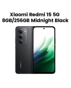 Xiaomi Redmi 15 5G 8GB/256GB Smartphone - Midnight Black | MZB0L69EN