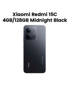Xiaomi Redmi 15C 4GB/128GB Smartphone - Midnight Black | MZB0KTJEN