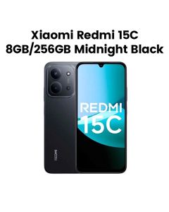 Xiaomi Redmi 15C 8GB/256GB Smartphone - Midnight Black | MZB0KTDEU