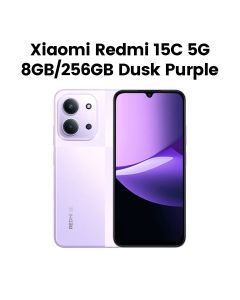 Xiaomi Redmi 15C 5G 8GB/256GB Smartphone - Dusk Purple | MZB0LLGEN