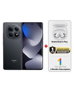 Xiaomi Redmi Note 15 5G 8GB / 256GB - Black + Redmi Buds 6 Play + 1Yr. Screen Replacement + 3 Month Google One Subscription