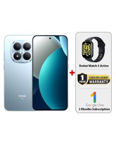 Xiaomi Redmi Note 15 Pro 5G 12GB / 256GB - Glacier Blue + Redmi Watch 5 Active + 1Yr. Screen Replacement + 3 Month Google One Subscription