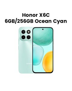 Honor X6C 6GB/256GB Smartphone - Ocean Cyan
