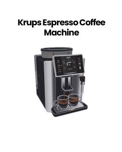 Krups Espresso Full Automatic Coffee Machine – Black | EA910EM0