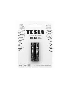 Tesla Alkaline AAA Black+ Batteries LR3 1.5V – 2 Pack Long-Lasting Power for Remote Controls, Toys & Electronics | 8594183396668