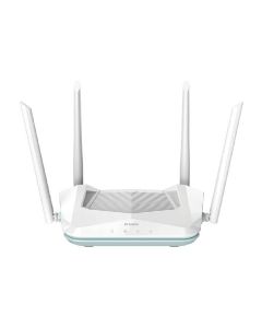 D-Link Eagle Pro AI AX1500 Smart Router – Wi-Fi 6, AI Traffic Optimizer, 1201Mbps (5GHz)/300Mbps (2.4GHz), WPA3 & MU-MIMO – White | R15-100-PACK