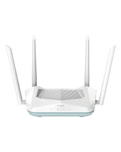 D-Link Eagle Pro AI AX1500 Smart Router – Wi-Fi 6, AI Traffic Optimizer, 1201Mbps (5GHz)/300Mbps (2.4GHz), WPA3 & MU-MIMO – White | R15-30-PACK