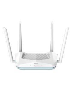 D-Link Eagle Pro AI AX1500 Smart Router – Wi-Fi 6, AI Traffic Optimizer, 1201Mbps (5GHz)/300Mbps (2.4GHz), WPA3 & MU-MIMO – White | R15-5-PACK