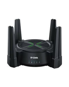 D-Link AX6000 Multi-Gigabit Dual-Band Wi-Fi 6 Router – 2.5G Port, OFDMA & MU-MIMO, Beamforming & 8 Antennas, Quad-Core 2.0GHz – Black| DIR-X6080Z