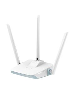 D-Link N300 Smart Router – Up to 300 Mbps, QoS Technology, 3× External Dipole Antennas, 4× LAN & 1× WAN Ports – White | R04