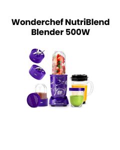 Wonderchef NutriBlend 3-Jar Personal Blender 500W – Purple | 63152295