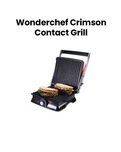 Wonderchef Crimson Family Size Contact Grill – Red | 63153834