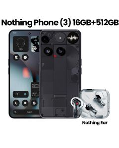 Nothing Phone (3) 16GB+512GB Smartphone - Black | A024-A10000020