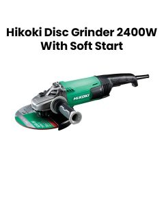 Hikoki 9-inch Disc Grinder 2400W with Soft Start - Green | G23SC3/G23SC4