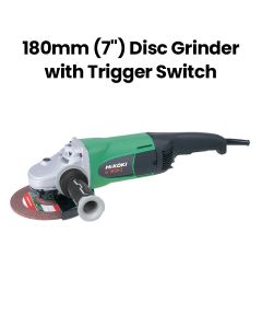 Hikoki 180mm Disc Grinder with Trigger Switch - Green | G18SE3/4 E6Z