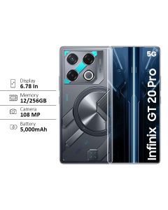 Infinix GT 20 Pro 256GB+12GB  Smartphone - Mecha Blue | X6871