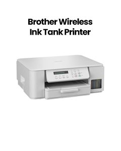 Brother A4 3-in-1 InkTank Printer with Duplex and Wireless | White | DCP-T536DW