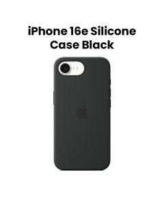 Apple iPhone 16E Silicone Case – Black