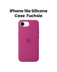 Apple iPhone 16E Silicone Case – Fuchsia