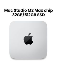 Apple Mac Studio : M2 Max Chip, 12-Core CPU, 38-Core GPU, 64GB RAM, 512GB SSD | MQH73AB/A