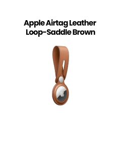 Apple Airtag Leather Loop - Saddle Brown (MX4A2ZM/A)