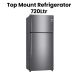 LG 720Ltrs Top Mount Refrigerator, Inverter Linear Compressor, Door Cooling Multi AirFlow | GN-C752HQCL