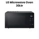 LG 30Ltrs Solo  Microwave Oven Black Smog Glass Finish Made in China | MS3032JAS