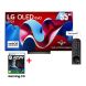 LG 55-inch OLED evo C4 4K Smart TV AI Magic remote Dolby Vision