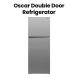 Oscar No-Frost Double Door Refrigerator - Silver | ORF500NFTS