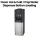 Oscar Hot & Cold Water Dispenser - 3 Tap, Bottom Loading| OWD3TB