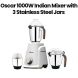 Oscar 1000W Indian Mixer with 3 Stainless Steel Jars | OMG100INDK1