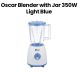 Oscar Blender with Jar 350W Light Blue | OBL-351-A