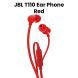 JBL Earphone - Red | T110
