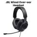 JBL Quantum 100 Wired Over-ear Gaming Headset with a Detachable Mic - Black