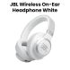JBL Live 770NC | Wireless On-Ear with True Adaptive Noise Cancelling Headphones - White