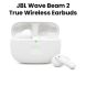 JBL Wave Beam 2 True Wireless Noise Cancelling Earbuds - White | WAVEBEAM2
